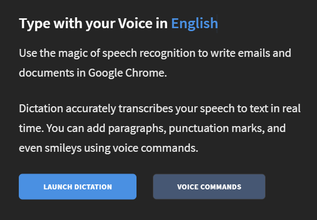 dictation.io speech recognition software