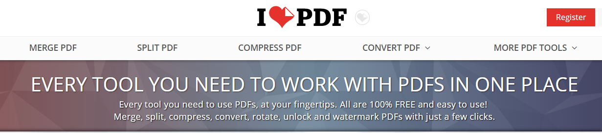 PDF convert, merge and unlock and much more