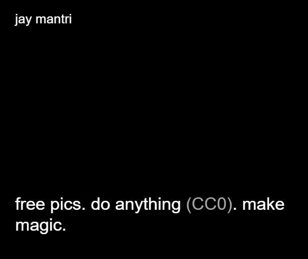 Jay Mantri, make magic.